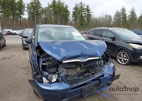 2014 Subaru Forester 2.5I z USA, uszkodzony, nr VIN JF2SJAAC1EH467510